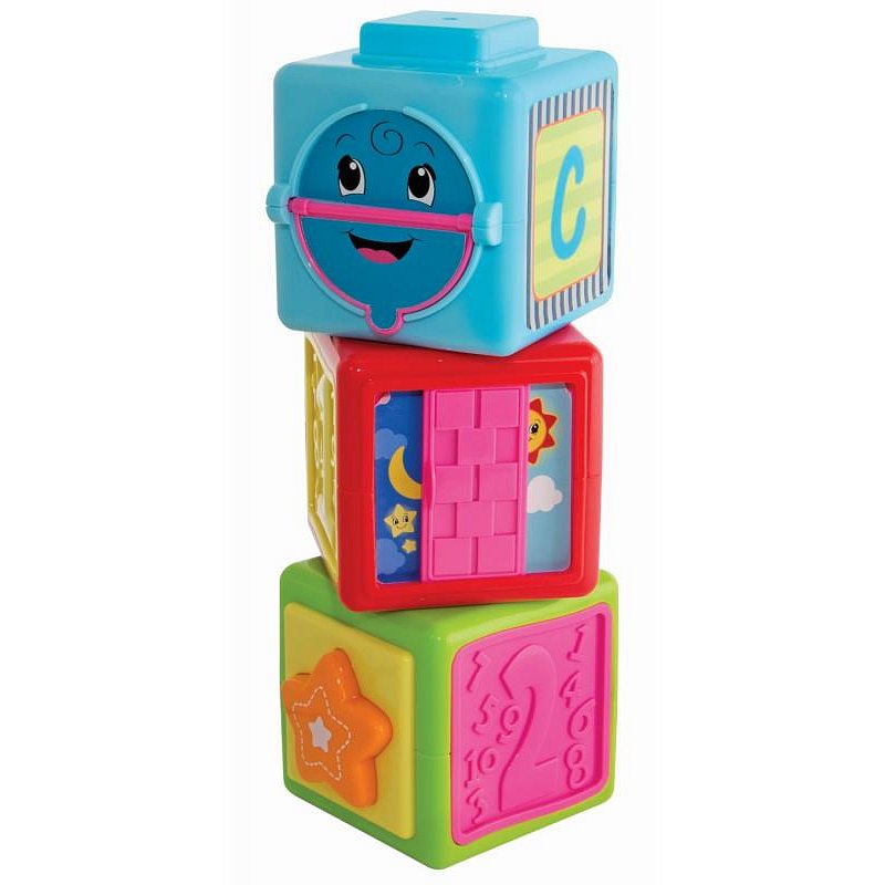 Veselé aktivní kostky stohovací