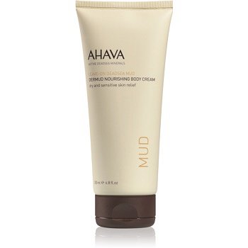 Ahava Dead Sea Mud výživný tělový krém pro suchou a citlivou pokožku  200 ml