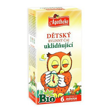 Apotheke Dětský čaj BIO uklidňující 20x1.5g n.s.