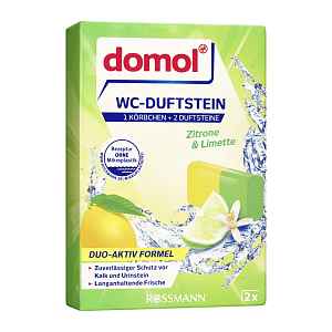 Domol WC blok Citron a limeta + náhradní nápň 80 g