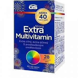 GS Extra Strong Multivitamin tbl.90+40 dárek