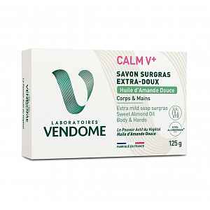 Laboratoires Vendome Calm Extra jemné tuhé mýdlo s mandlovým olejem 125 g