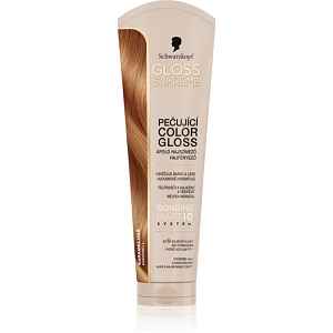 Schwarzkopf Creme Supreme Gloss barvicí maska dodávající hydrataci a lesk odstín Karamelová 145 ml