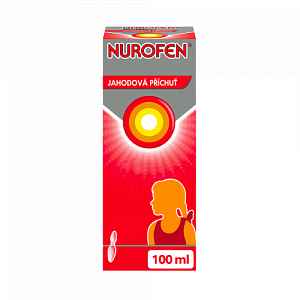 Nurofen pro děti 4% Jahoda 100ml