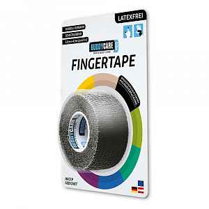BUDDYCARE®MED Náplast na prsty 2,5 cm x 4,5 m černá