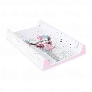 Ceba Podložka přebalovací 2-hranná s pevnou deskou (50x70) Ultra Light Crazy Lama