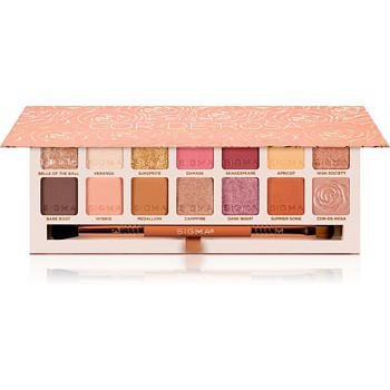 Sigma Beauty Cor-de-Rosa paleta očních stínů se štětečkem 16,24 g