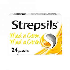 Strepsils Med a Citron orální pastilky 24