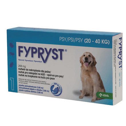 Fypryst Spot On pro psy 20-40kg
