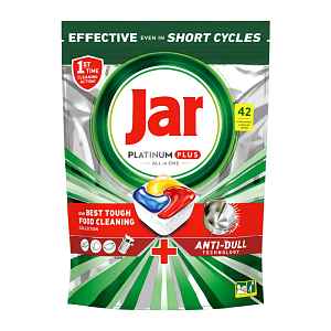 Jar Tablety do myčky Platinum Plus All In One Lemon 42 ks 42 ks