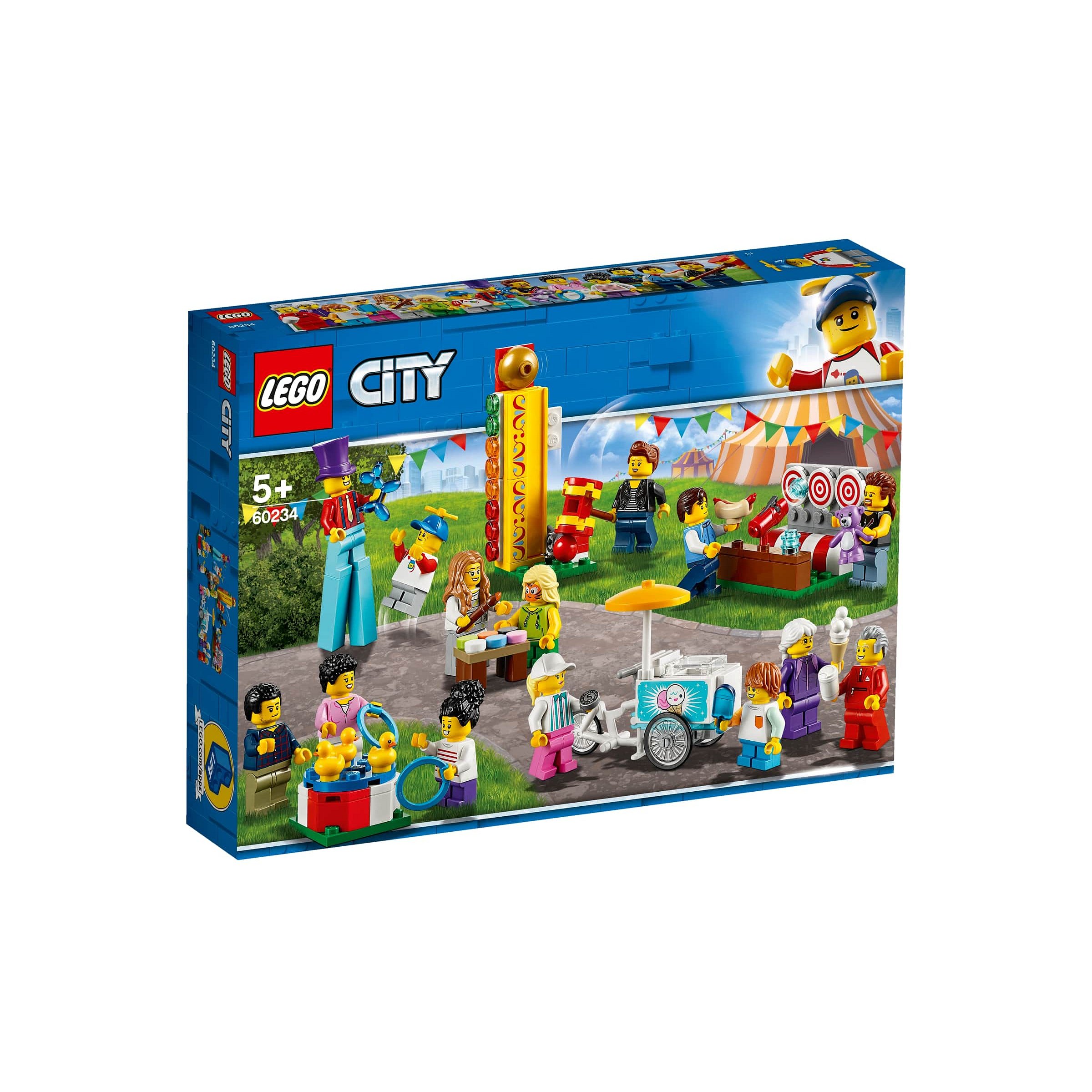LEGO® City Sada postav – Zábavná pouť