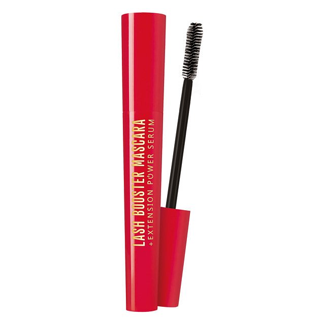 Prodlužující řasenka a růstové sérum Lash Booster Mascara (Extension Power Serum) 9,5 ml Black