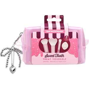 Real Techniques Sweet Tooth Treat Yourself cestovní sada štětců s taštičkou