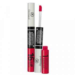 Dermacol 16H Lip Colour dlouhotrvající dvoufázová barva a lesk na rty odstín 11  4,8 g