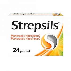 Strepsils Pomeranč s vitamin.C orm.pas.24