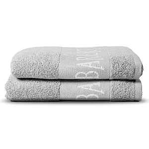 Bavlněný ručník Pirates of the Barbertime Towel With Barbertime Logo 50 x 90 cm - šedý