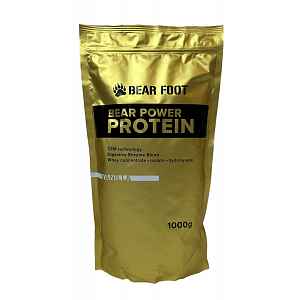 BEAR FOOT NUTRITION Power Protein vanilka 1000 g