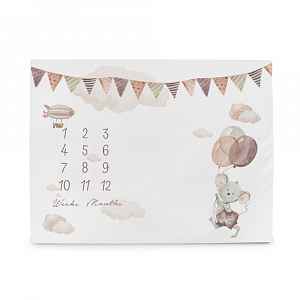 Ceba Podložka milníková na focení (92x72) Basic Mouse