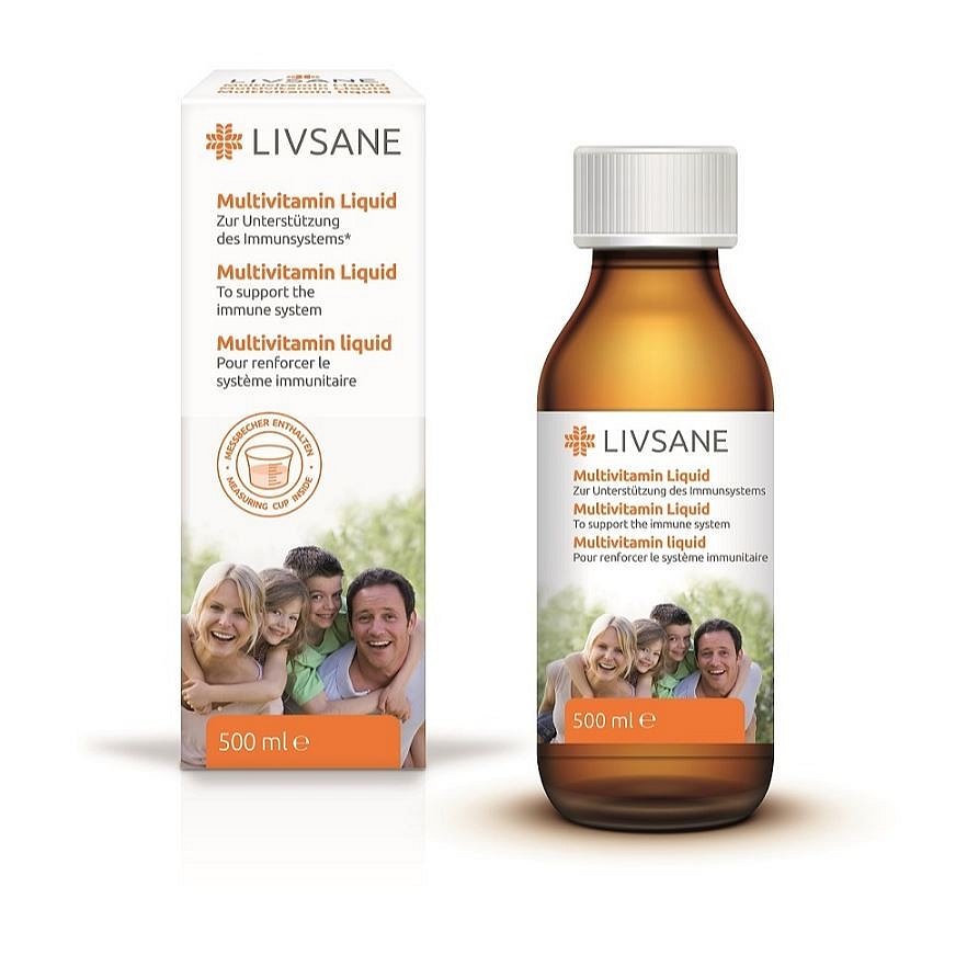 LIVSANE tekutý Multivitamín 500 ml