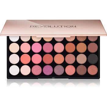 Makeup Revolution Flawless 4 paleta očních stínů 32× 0,6 g