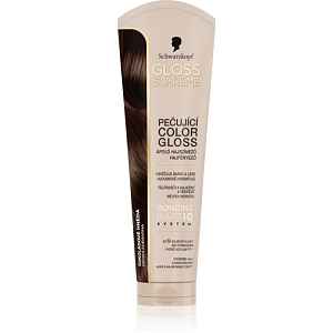 Schwarzkopf Creme Supreme Gloss barvicí maska dodávající hydrataci a lesk odstín Čokoládově Hnědá 145 ml