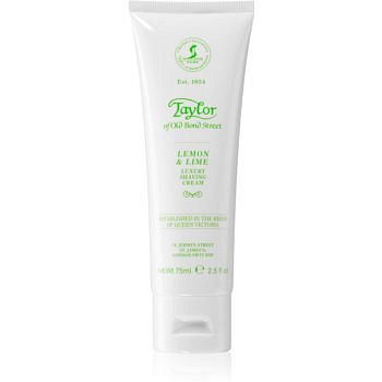 Taylor of Old Bond Street Lemon & Lime krém na holení pro muže 75 ml