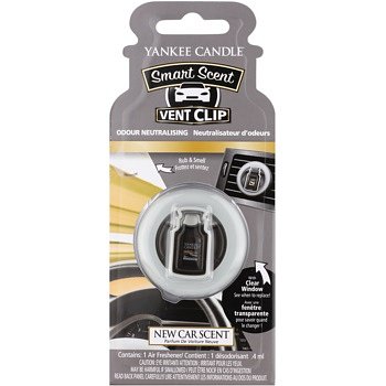 Yankee Candle New Car Scent vůně do auta clip 4 ml