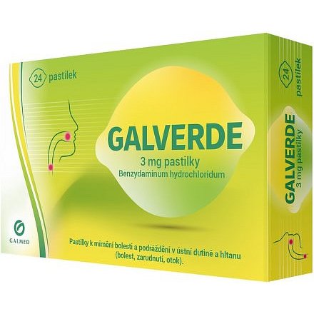 Galverde 3mg pastilky 24 ks