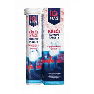 IQ Mag Křeče šumivé tablety grapefruit 20 ks