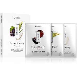 KORIKA Sada plátýnkových masek FermentBeauty Mask Set