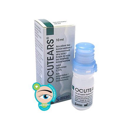 Ocutears zvlhčující oční kapky 10 ml