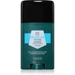The Body Shop Maca Root & Aloe Fresh Kick Deodorant tuhý deodorant pro muže 75 g