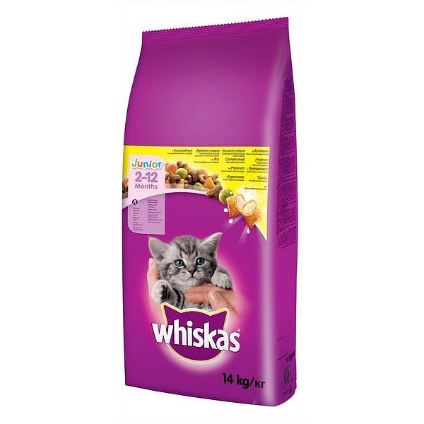 WHISKAS Junior kureci 14kg