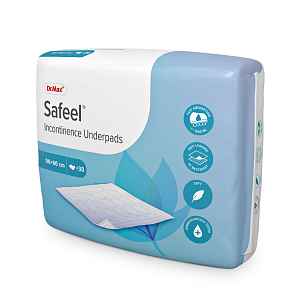 Dr. Max Safeel Incontinence Underpads 90x60 cm 30 ks