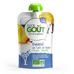 Good Gout BIO Vanilkový jogurt s hruškou 90g