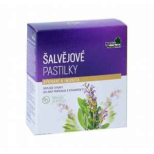 Naturprodukt Šalvejové pastilky 20ks