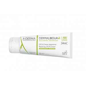 A-DERMA Dermalibour+ Reparační CICA-Krém pro podrážděnou pokožku 100 ml