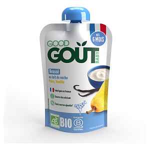 Good Gout BIO Vanilkový jogurt s hruškou 90g