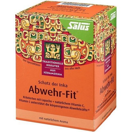Bio Abwehr-Fit® - Bylinný čaj s Lapachem a Vitamiem C na posílení imunity 15 sáčků