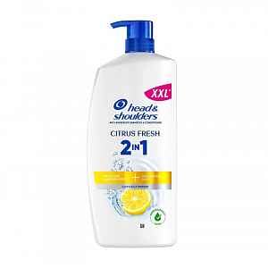 Head&Shoulders Citrus Fresh 2v1 Šampon a kondicionér proti lupům 800 ml