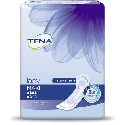Inkontinenční vložky TENA Lady Maxi InstaDry 12ks