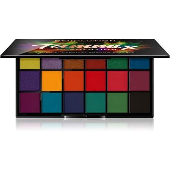 Makeup Revolution Tammi Tropical Carnival paletka pudrových očních stínů 18 x 1 g