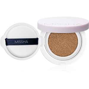 Missha Magic Cushion Cover Lasting dlouhotrvající make-up v houbičce SPF 50+ odstín #25 Warm Beige 15 g