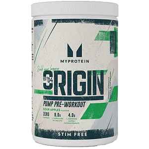 MyProtein Origin Pre-Workout Stim Free 600 g sour apples