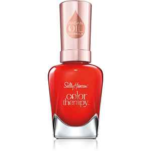 Sally Hansen Color Therapy pečující lak na nehty odstín 340 Red-iance 14.7 ml