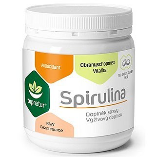 Spirulina TOPNATUR 200mg tbl.750