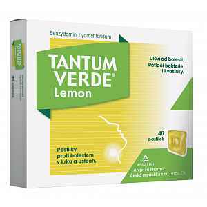 Tantum Verde Lemon pastilky 40ks