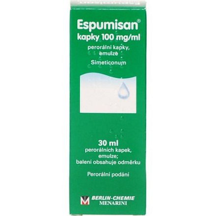 Espumisan kapky 100 mg/ml perorální kapky eml. 1 x 30 ml