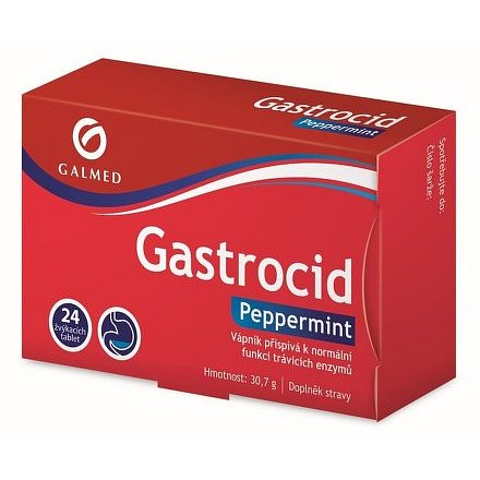 Galmed Gastrocid žvýkací tablety 24 ks