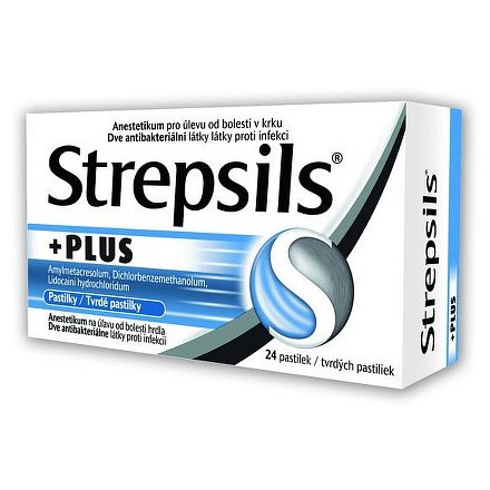 Strepsils Plus orální pastilky  24